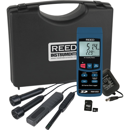 Data Logging Indoor Air Quality Meter Kit Helyx Safety & Industrial Supplies