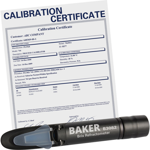 R&eacute;fractom&egrave;tre avec certificat ISO, Analogue (verre-regard)-Num&eacute;rique, Br Helyx Safety & Industrial Supplies