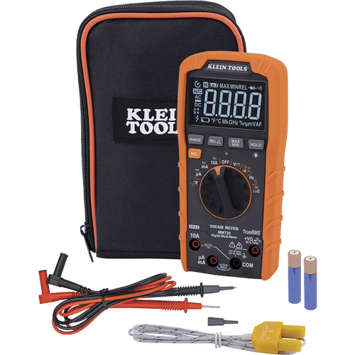 Digital Multimeter, AC/DC Voltage, AC/DC Current Helyx Safety & Industrial Supplies