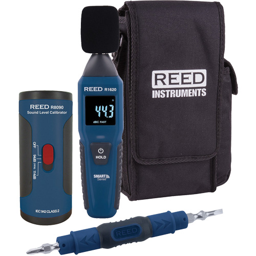 Trousse de sonom&egrave;tre de s&eacute;rie intelligente R1620, Gamme de mesure 30 - 130 dB Helyx Safety & Industrial Supplies