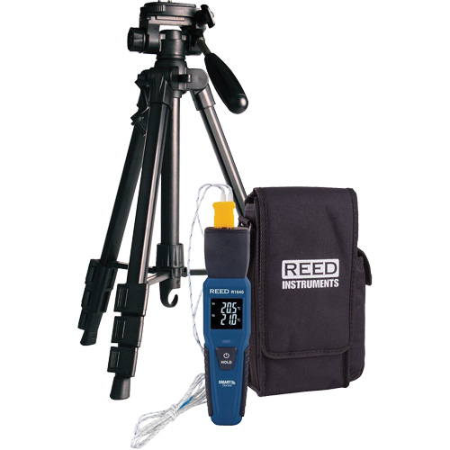 Thermom&egrave;tre &agrave; thermocouple de s&eacute;rie intelligente R1640 avec tr&eacute;pied, Contact, Num&eacute;rique, 32-122°F (0-50°C) Helyx Safety & Industrial Supplies