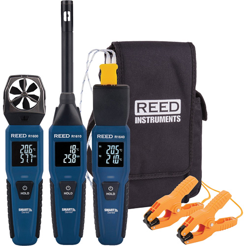 Trousse de CVCA avec enregistreur de donn&eacute;es Bluetooth de s&eacute;rie intelligente R16X0, Contact, Num&eacute;rique Helyx Safety & Industrial Supplies