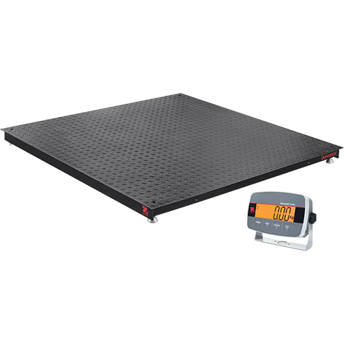 Defender 3000 Floor Scale, 5000 lbs. Capacity, 4' L x 4' W Helyx Safety & Industrial Supplies