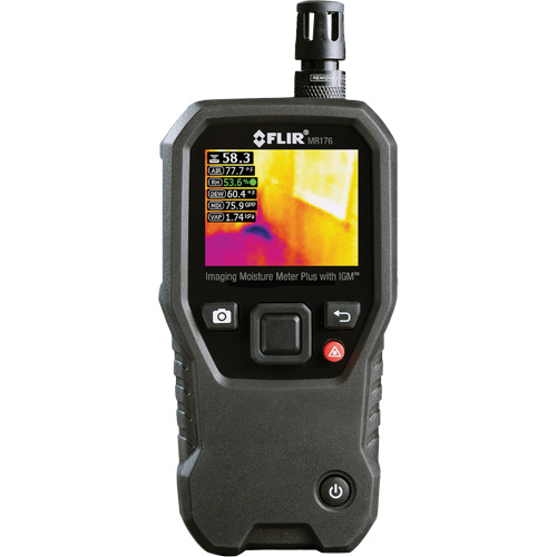 Humidim&egrave;tre IGM avec hygrom&egrave;tre remplaçable, Gamme d'humidit&eacute; 7 - 30%, Gamme de temp&eacute;rature -22°- 122° F ( -30° - 50° C ) Helyx Safety & Industrial Supplies