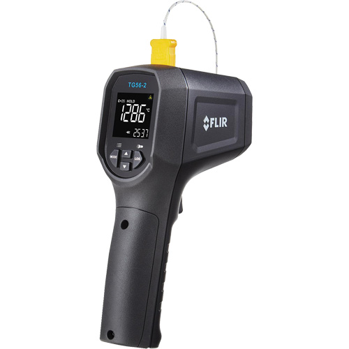 Thermom&egrave;tre &agrave; infrarouge TG56-2 avec thermocouple de type K, -22°- 2372° F ( -30° - 1300° C ), 30:1, &eacute;missivit&eacute; Ajustable Helyx Safety & Industrial Supplies