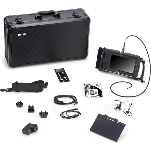 High-Performance Videoscope Kit with Four-Way Articulating Camera Probe Helyx Safety & Industrial Supplies