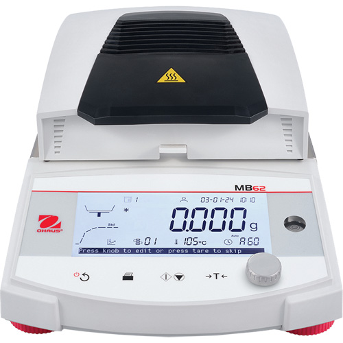 MB62 Carbon Fiber Heating  Moisture Analyzer Helyx Safety & Industrial Supplies