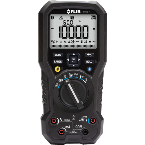 Industrial Digital Multimeter with METERLiNK&reg;, AC/DC Voltage, AC/DC Current Helyx Safety & Industrial Supplies