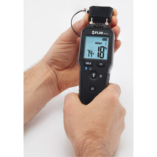 Hygrom&egrave;tre &agrave; &eacute;pingle avec Bluetooth, Gamme d'humidit&eacute; 1 - 99% Helyx Safety & Industrial Supplies