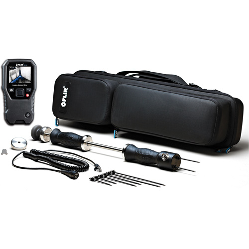 Ensemble d'imagerie professionnelle de l'humidit&eacute; avec hygrom&egrave;tre d'imagerie & sonde, Gamme d'humidit&eacute; 0 - 100% Helyx Safety & Industrial Supplies