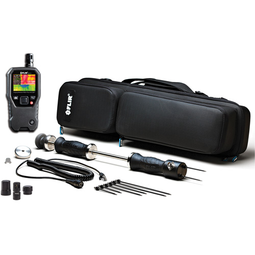 Ensemble d'imagerie professionnelle de l'humidit&eacute; avec marteau & sonde de cavit&eacute; murale, Gamme d'humidit&eacute; 7 - 100%, Gamme de temp&eacute;rature 32°- 122° F ( 0° - 50° C ) Helyx Safety & Industrial Supplies