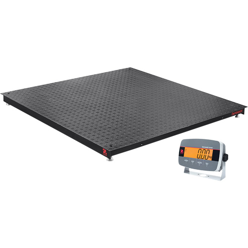 DEFENDER 3000 Floor Scale, 2500 lbs. Capacity, 48" W x 48" L Helyx Safety & Industrial Supplies