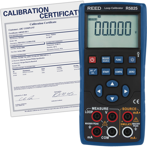 Loop Calibrator with Traceable Certificate Helyx Safety & Industrial Supplies