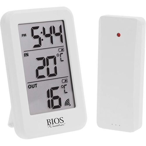 Wireless Indoor/Outdoor Thermometer, Non-Contact, Digital, -40-158°F (-40-70°C) Helyx Safety & Industrial Supplies