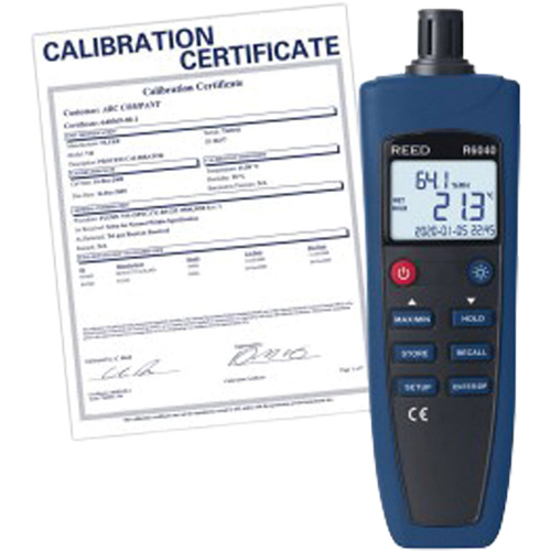 Psychrometer/Thermo-Hygrometer with Traceable Certification, 0% - 99.9% RH, -4°- 158° F ( -20° - 70° C ) Helyx Safety & Industrial Supplies