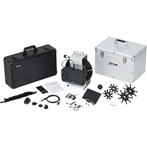 Ensemble de vid&eacute;oscope haute performance avec sonde cam&eacute;ra et bobine de plomberie Helyx Safety & Industrial Supplies