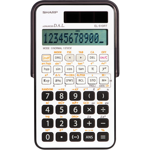 Calculatrice scientifique EL510RTB avec 169 fonctions Helyx Safety & Industrial Supplies
