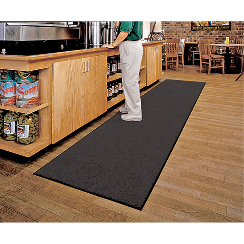 ColorStar Matting, Wiper, 3' x 5' x 3/8", Charcoal Helyx Safety & Industrial Supplies