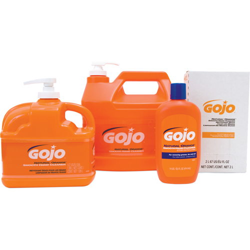 Nettoyant &agrave; mains Natural Orange, Cr&egrave;me, 414 ml, Bouteille, Agrumes/Orange Helyx Safety & Industrial Supplies