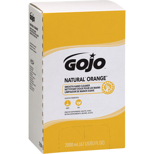 Nettoyant &agrave; mains Pro TDX 2000 Natural Orange, Liquide, 2 L, Recharge, Parfum&eacute; Helyx Safety & Industrial Supplies