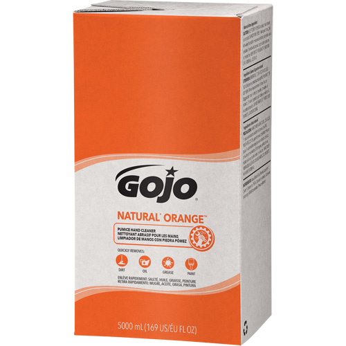 Nettoyant &agrave; mains Pro TDX 5000 Natural Orange, Pierre ponce, 5 L, Recharge, Agrumes/Orange Helyx Safety & Industrial Supplies