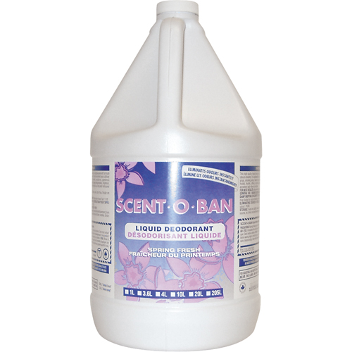 D&eacute;SODORISANT SCENT-O-BAN, Fraîcheur du printemps, Liquide Helyx Safety & Industrial Supplies