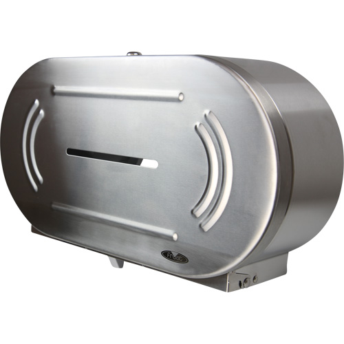 Distributeur double de papier hygi&eacute;nique g&eacute;ant, Multiple Capacit&eacute; du rouleau Helyx Safety & Industrial Supplies