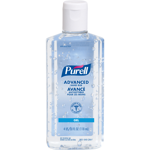 D&eacute;sinfectant pour les mains avanc&eacute;, 118 ml, Bouteille pressable, 70 % alcool Helyx Safety & Industrial Supplies