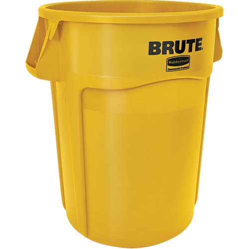 Brute&reg; Round Containers, Polyethylene, 44 US gal. Helyx Safety & Industrial Supplies