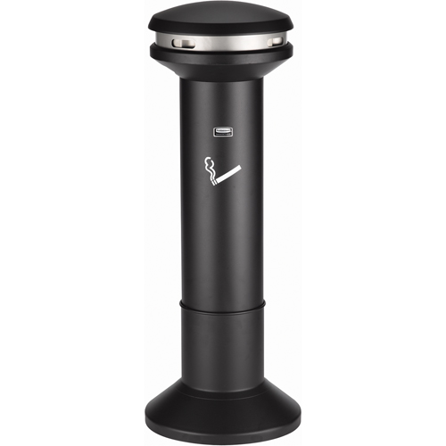 Infinity Smoking Management Solutions, Free-Standing, Metal, 6.7 gal. Capacity, 39-4/5" Height Helyx Safety & Industrial Supplies