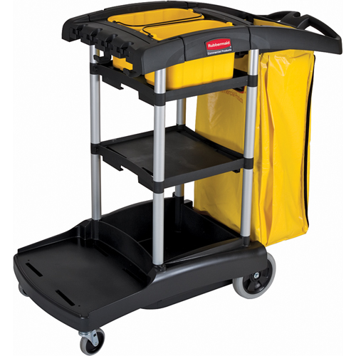 Chariots de nettoyage &agrave; grande capacit&eacute; a/bacs Helyx Safety & Industrial Supplies