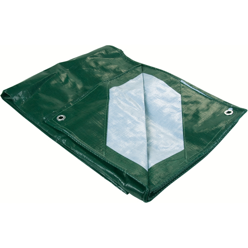 B&acirc;che, Robuste, Vert, 10' x 8' x 9 mils Helyx Safety & Industrial Supplies