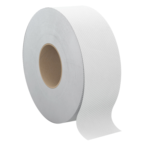 Papier hygi&eacute;nique Pro Select, Rouleau G&eacute;ant, 2 Pli, Longueur 1000', Blanc Helyx Safety & Industrial Supplies