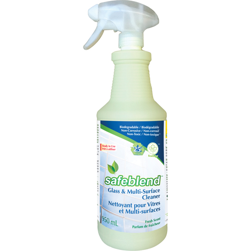 Fragrance-Free Glass & Multi-Surface Cleaner, 950 ml, Trigger Bottle Helyx Safety & Industrial Supplies