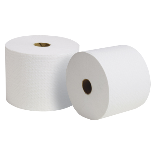 Pro Perform Toilet Paper, High-Capacity Roll, 2 Ply, 950 Sheets/Roll, 26' Length, White Helyx Safety & Industrial Supplies