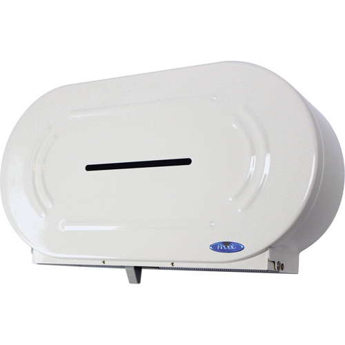 Distributeur double de papier hygi&eacute;nique g&eacute;ant, Multiple Capacit&eacute; du rouleau Helyx Safety & Industrial Supplies