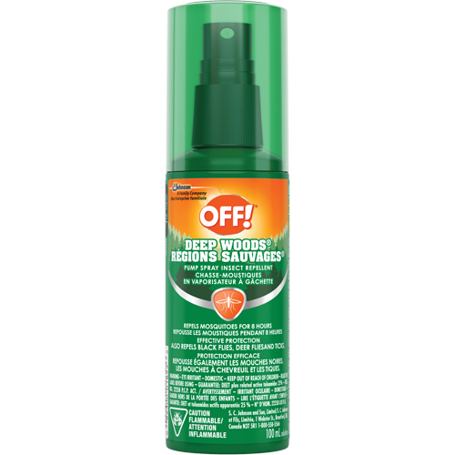 Insectifuge Off! R&eacute;gions sauvages, DEET &agrave; 25 %, Vaporisateur, 100 ml Helyx Safety & Industrial Supplies