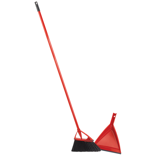 Balai Oskar avec porte-poussi&egrave;re, Longueuer de 56" Helyx Safety & Industrial Supplies