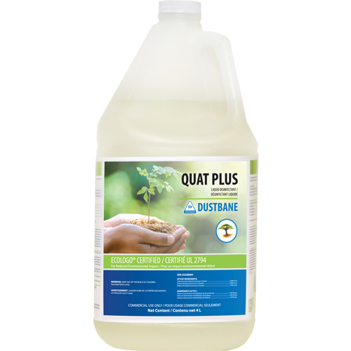 D&eacute;sinfectants et nettoyants Quat Plus, 4 L, Cruche Helyx Safety & Industrial Supplies
