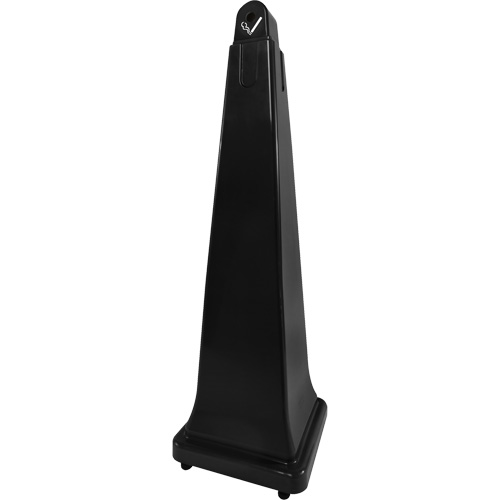 Groundskeeper Smoking Station, Free-Standing, Metal, 1 US gal. Capacity, 39-3/4" Height Helyx Safety & Industrial Supplies