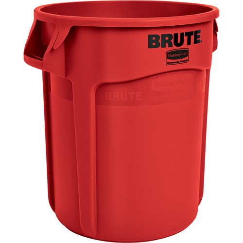 Vented Brute&reg; Waste Container, Plastic, 20 US gal. Helyx Safety & Industrial Supplies