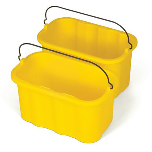Executive Series Caddy, 2.5 US Gal. (10 qt.) Capacity, Yellow Helyx Safety & Industrial Supplies