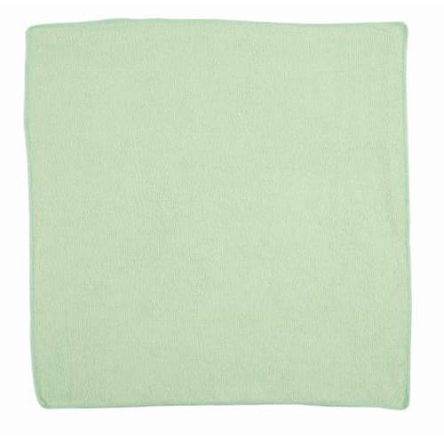 Chiffon de nettoyage pour travaux l&eacute;gers, Microfibre, Vert Helyx Safety & Industrial Supplies