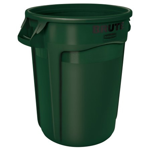 Vented Brute&reg; Waste Container, Plastic, 32 US gal. Helyx Safety & Industrial Supplies