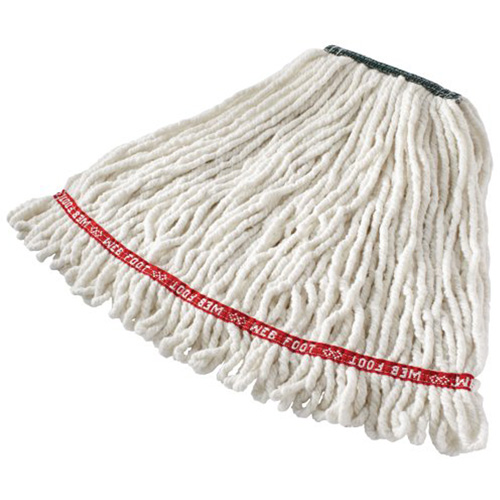 Web Foot&reg; Shrinkless Wet Mop, Antimicrobial, Yarn, 20 oz., Loop Style Helyx Safety & Industrial Supplies