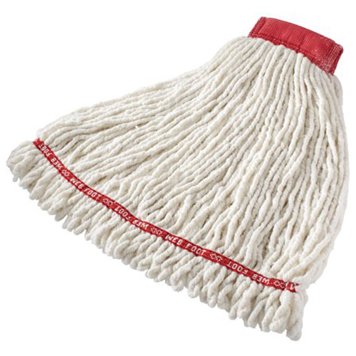 Web Foot&reg; Shrinkless Wet Mop, Antimicrobial, Yarn, 20 oz., Loop Style Helyx Safety & Industrial Supplies