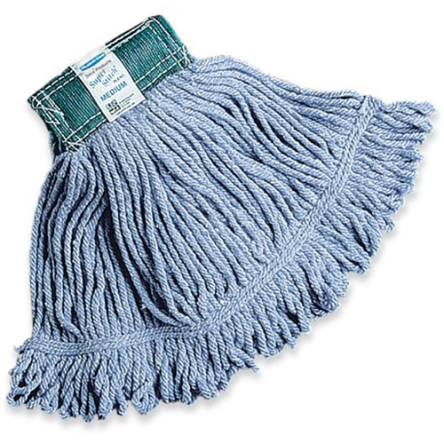 Super Stitch Wet Mop, Floor Finishing, Cotton/Yarn, 15.7 oz., Loop Style Helyx Safety & Industrial Supplies