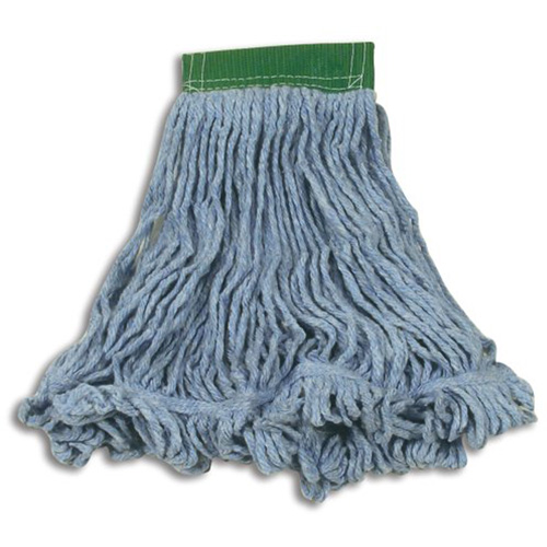 Super Stitch Wet Mop, Floor Finishing, Cotton/Yarn, 15.7 oz., Loop Style Helyx Safety & Industrial Supplies