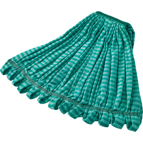 Vadrouille mouill&eacute;e format tube, Microfibre/Polyester, 24 oz, Style Boucle Helyx Safety & Industrial Supplies