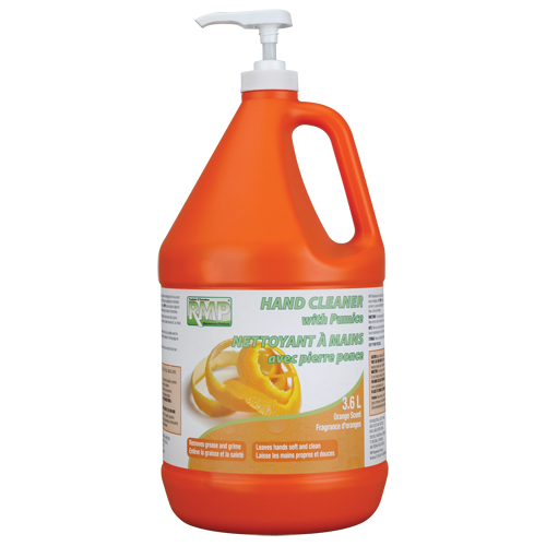 Nettoyant pour les mains &agrave; l'orange, Pierre ponce, 3,6 L, Cruche, Orange Helyx Safety & Industrial Supplies